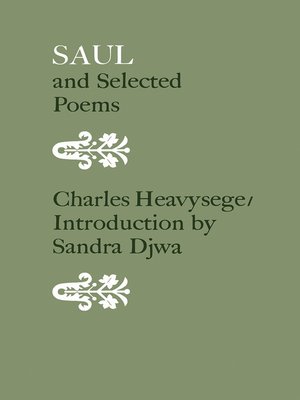 cover image of Saul and Selected Poems